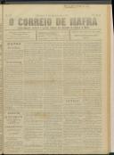 O Correio de Mafra: Jornal semanal, noticioso e agrícola, defensor dos interesses da Comarca de Mafra, Ano 3, n.º 92