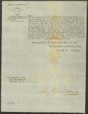 Circular do Distrito Administrativo de Lisboa, 3.ª Repartição, 1.ª Divisão, pelo secretário geral o chefe de Repartição, António Joaquim de Saraiva Vilasboas, para o presidente da Câmara Municipal de Mafra, relativa ao lançamento da décima e aos emolumentos dos empregados.