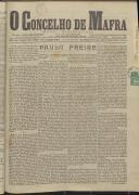 O Concelho de Mafra: Jornal Regionalista, Ano 17, n.º 514