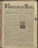 O Concelho de Mafra: Jornal Regionalista, Ano 15, n.º 455