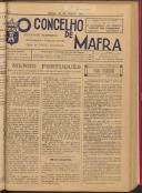 O Concelho de Mafra: Semanário ilustrado. Órgão da União Nacional, Ano 2, n.º 65